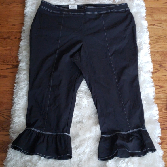 I.N.C. Plus Size Contrast-Stitch Bell-Hem - Picture 6 of 8